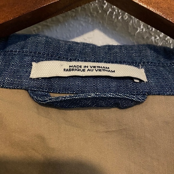 Men’s Lands’ End Denim Style Blazer - Picture 4 of 10